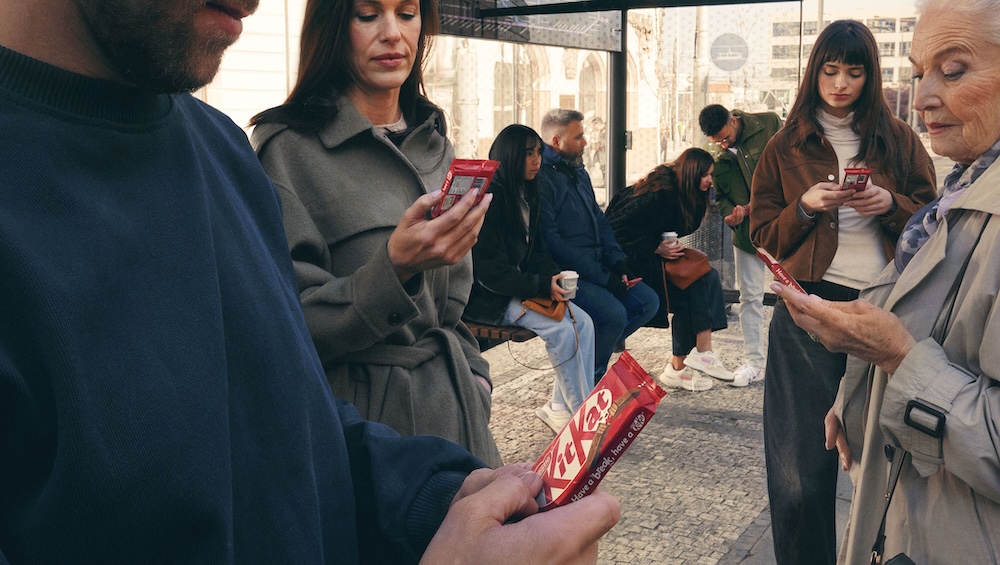 Aussie expat Jake Barrow helms new KitKat OOH campaign via VML Czechia – spoofing screen addiction with a fresh twist on ‘Have a Break’