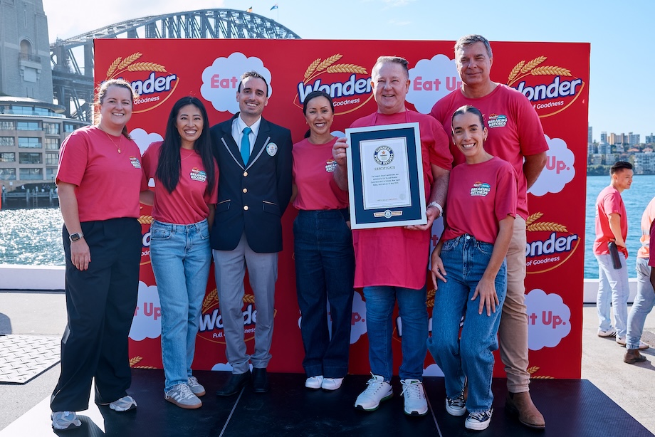 Wonder and Eat Up break Guinness World Record in sandwich stunt via MBCS + Good Talent Media