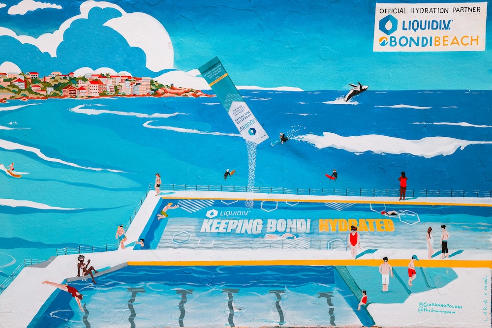 Liquid I.V. makes a splash at Bondi Icebergs in new activation via FleishmanHillard and Live Agency