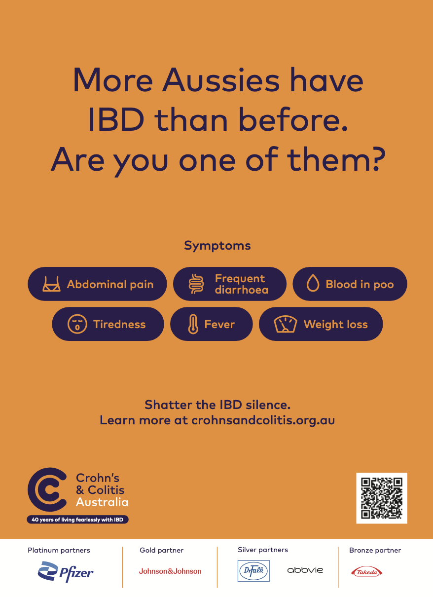 Crohn’s & Colitis Australia unviels new national IBD awareness campaign via Houston Group