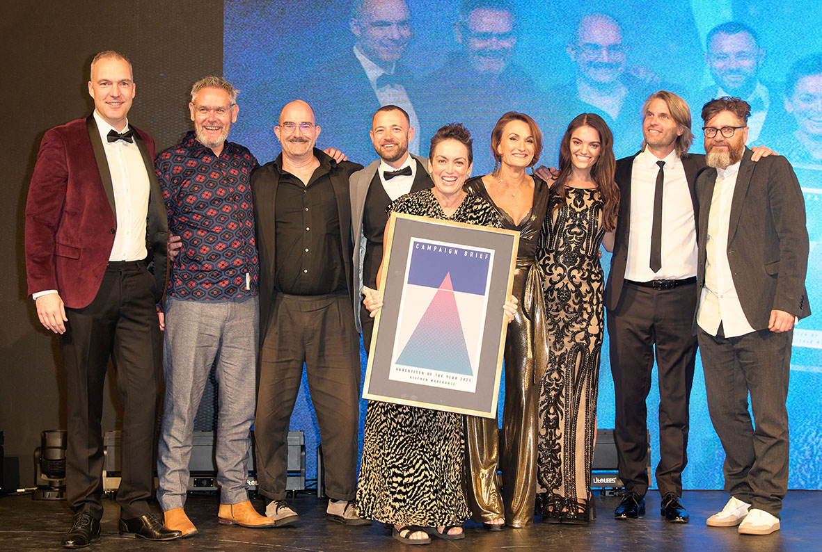 Kitchen Warehouse named 2025 Campaign Brief WA Advertiser of the Year at gala Oasis Ball