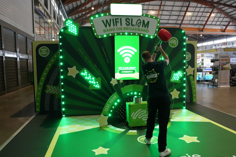 INVNT Powers Aussie Broadband’s Wi-Fi Slam activation at Sydney Royal Easter Show