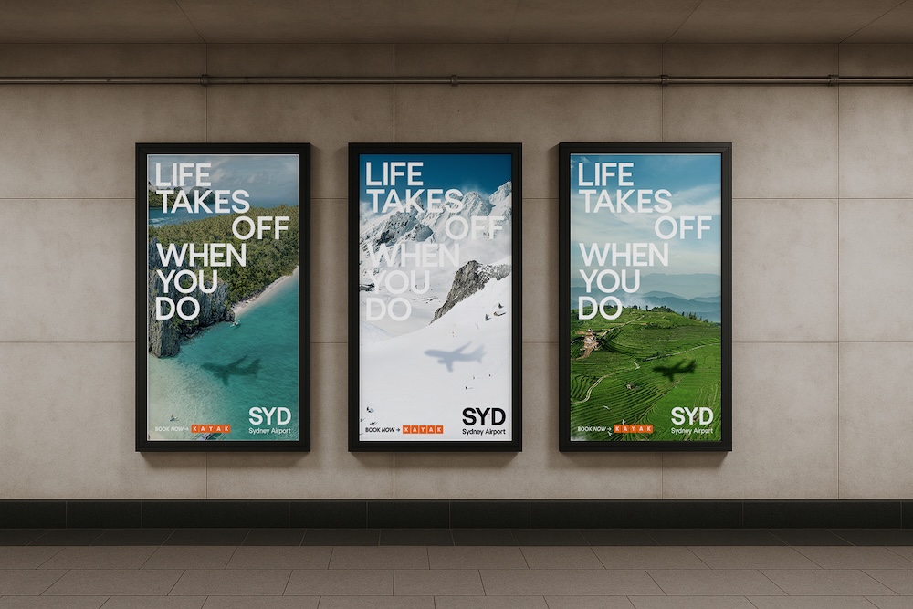 Sydney Airport campaign reminds Sydney-siders ‘Life Takes Off When You Do’ via Common Ventures