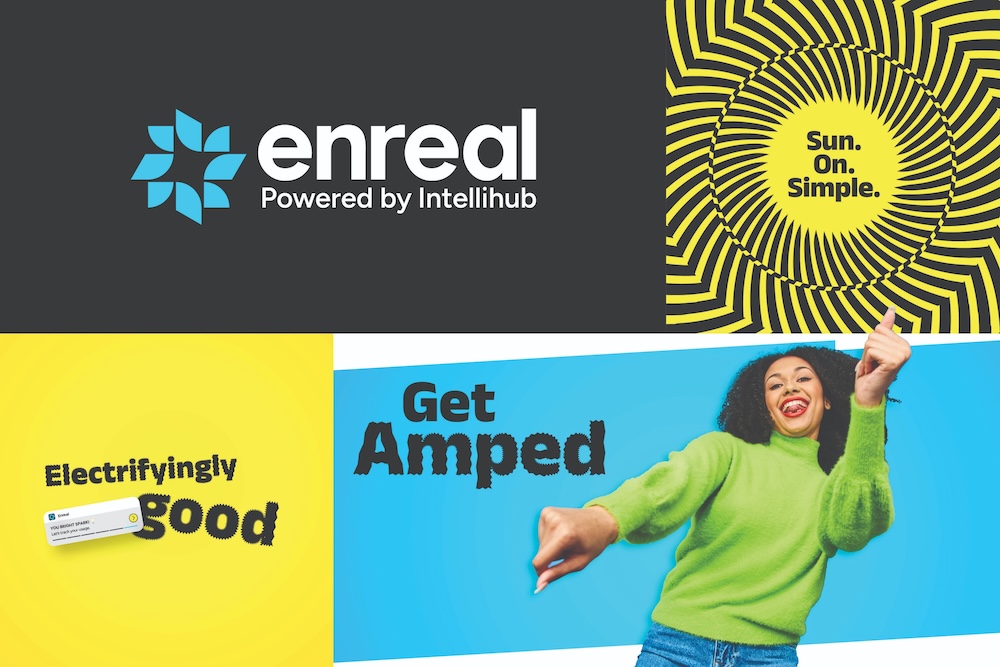 Principals creates ‘electrifying’ brand for renewable energy provider Enreal