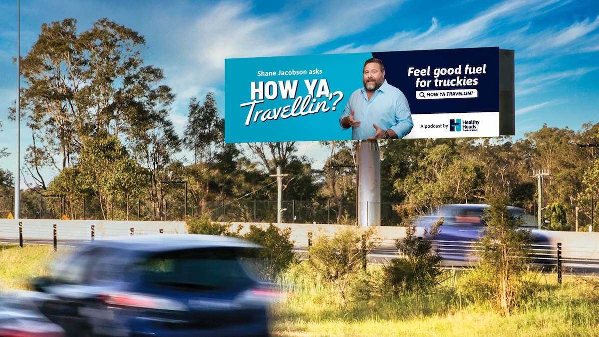 Keep Left launches new innovative mental health campaign for truckies on behalf of Healthy Heads