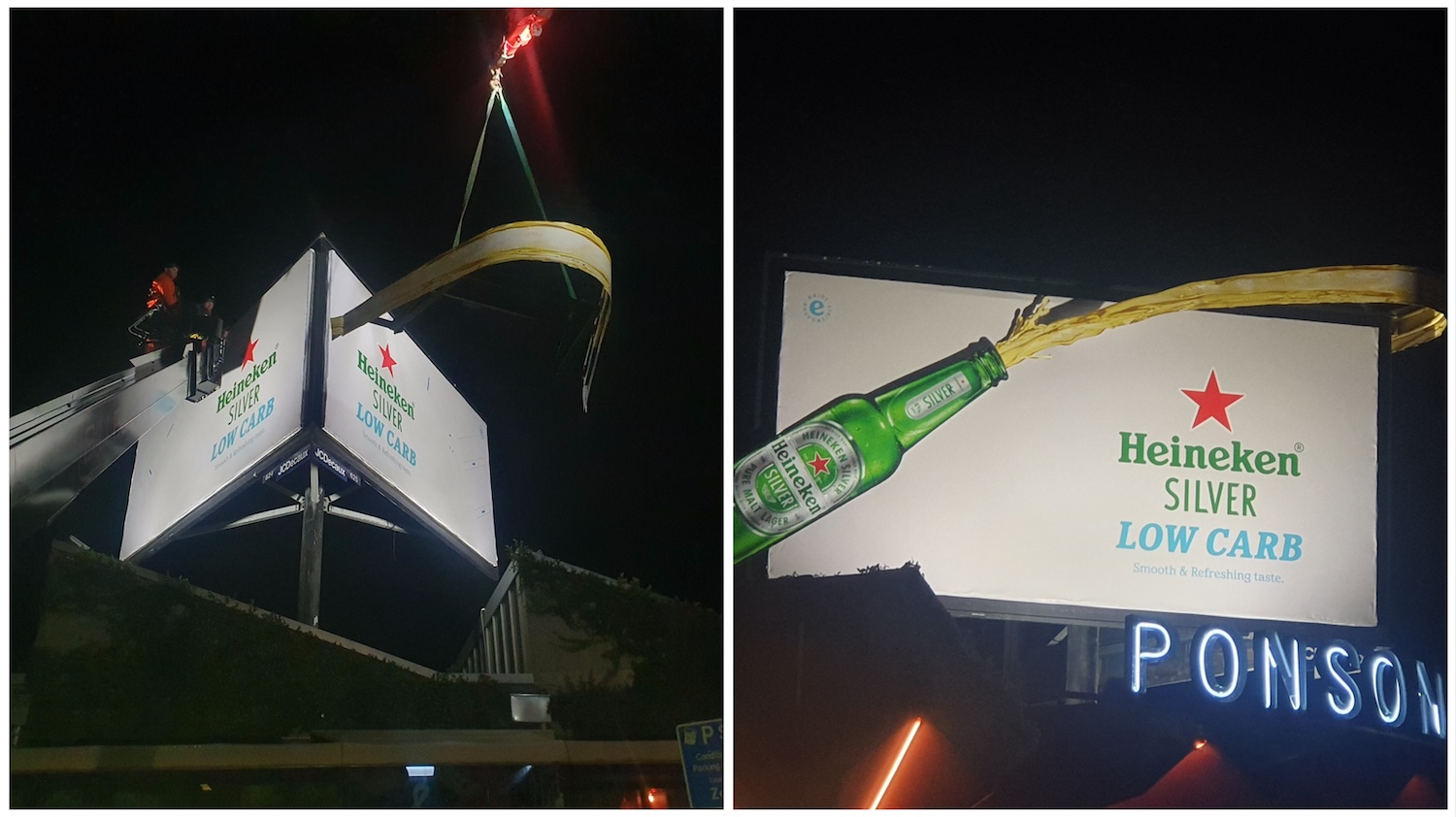 Heineken NZ launches bold 3D ‘Beer Pour’ OOH work via Saatchi & Saatchi and Dentsu Aotearoa