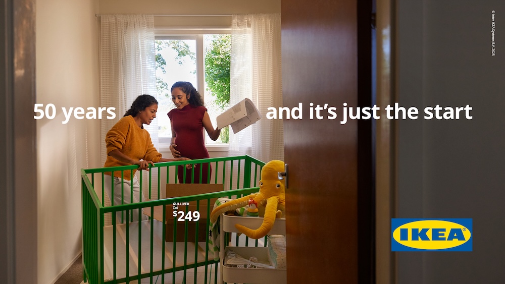 IKEA Australia celebrates 50th birthday with mateship and flatpack FLIP FLÖPS in new campaign via Havas Host and Mango Comms / DDB Sydney