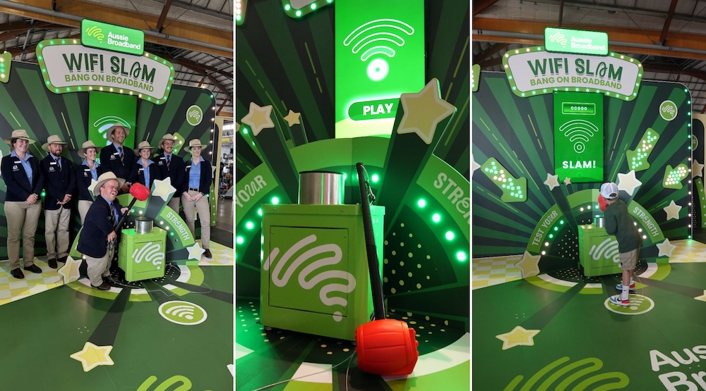 INVNT Powers Aussie Broadband’s Wi-Fi Slam activation at Sydney Royal Easter Show