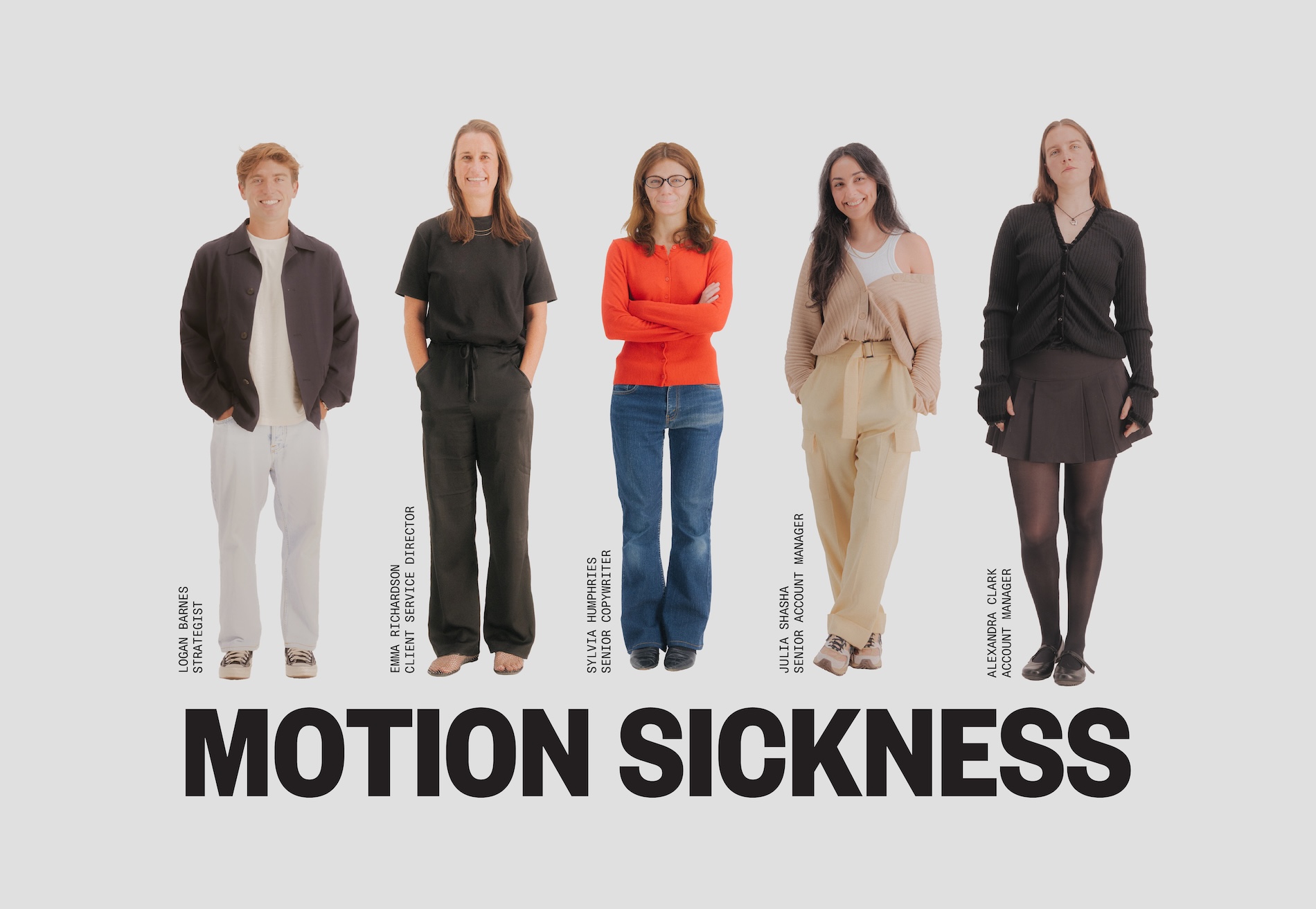 Motion Sickness adds five new hires across strategy, creative and client service