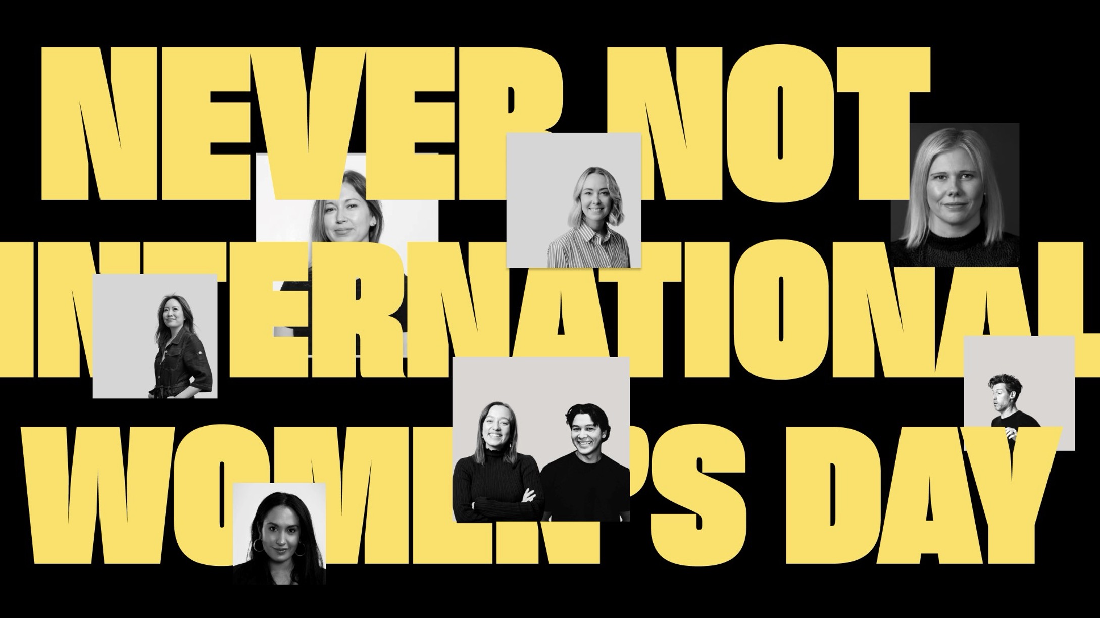 Creative Industry’s Gender Reckoning Isn’t Over: Never Not Creative and Agender Relaunch Never Not International Women’s Day