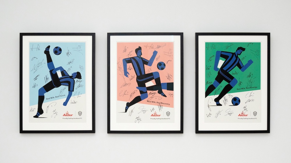 Anchor + Noma Bar kick off World Milk Day with bold tribute to the beautiful game via TBWA\NZ