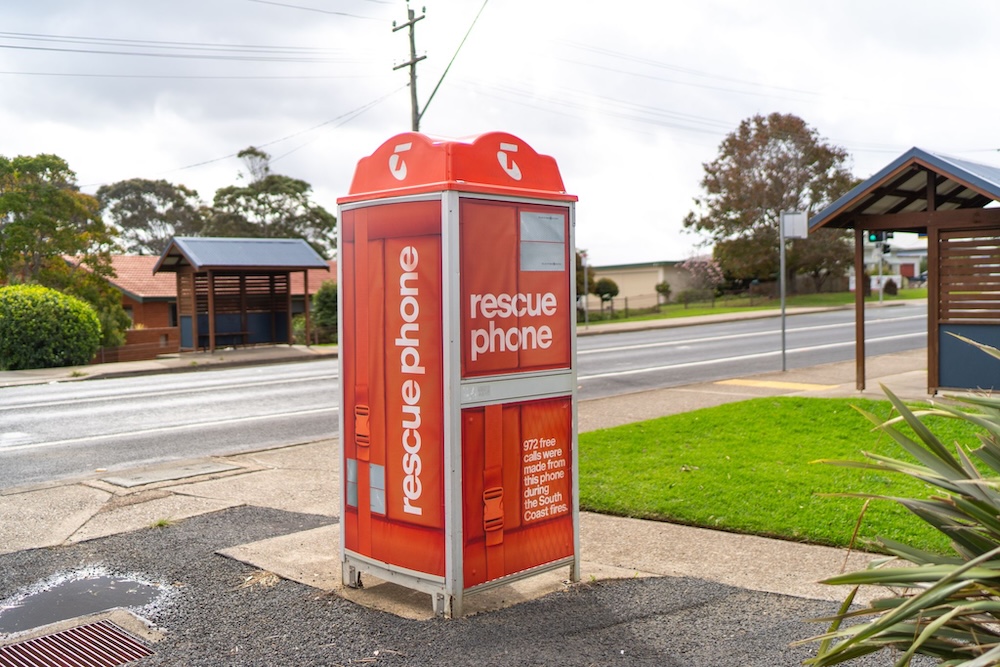 Beyond the Brief: How +61 and Bear Meets Eagle On Fire turned Telstra’s humble phone box into powerful symbols of community support