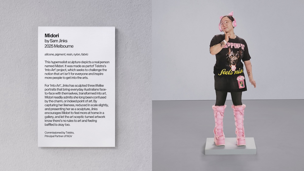 Telstra turns art sceptics into artworks to encourage Aussies get ‘Into Art’ in new campaign via +61 and Bear Meets Eagle On Fire