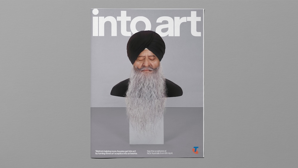 Telstra turns art sceptics into artworks to encourage Aussies get ‘Into Art’ in new campaign via +61 and Bear Meets Eagle On Fire
