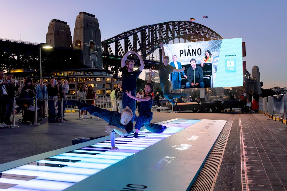 ABC’s The Piano strikes a joyful chord with activation at Circular Quay via Curious Nation