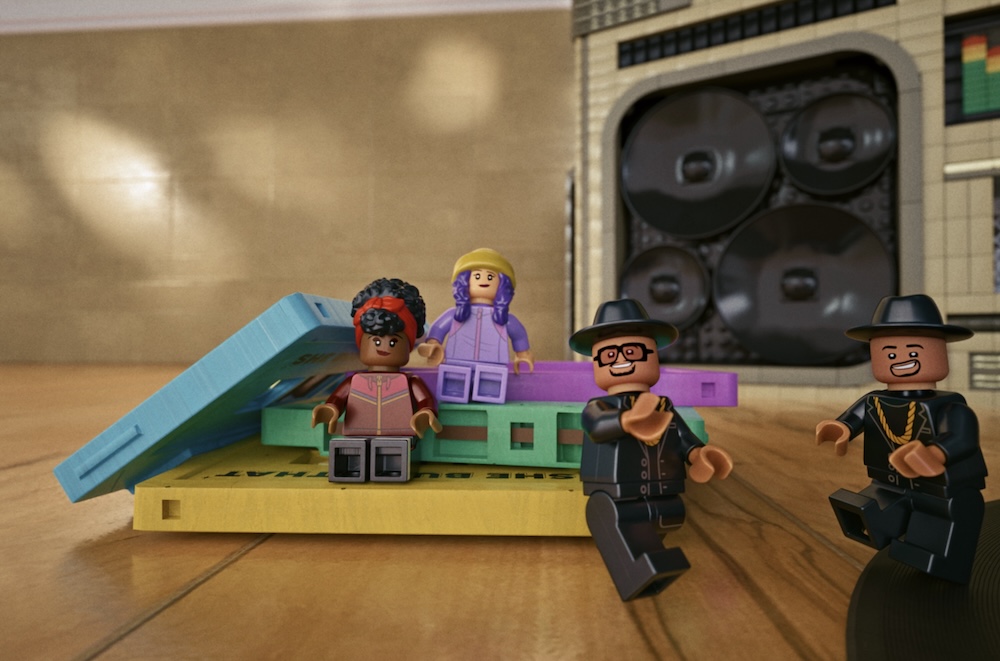 RUN DMC’s ‘It’s Like That’ gets a LEGO remix in new ‘She Built That’ campaign via Our LEGO Agency
