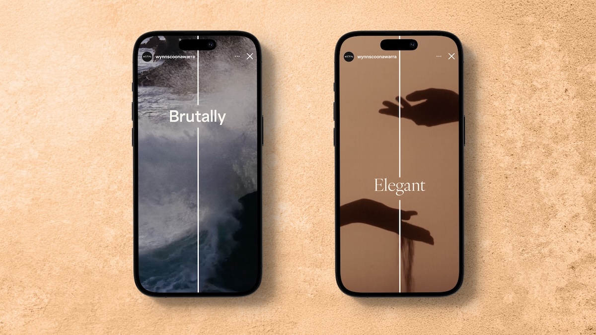 Wynns launches evocative global luxury brand platform ‘BRUTALLY, ELEGANT’ via Splash TWE