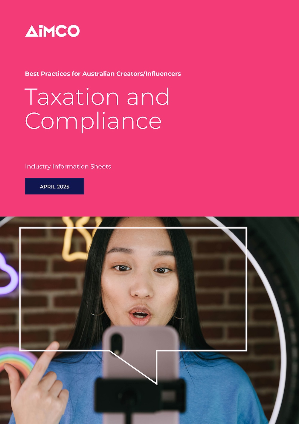 AiMCO releases first tax guide for Australian influencers and content creators