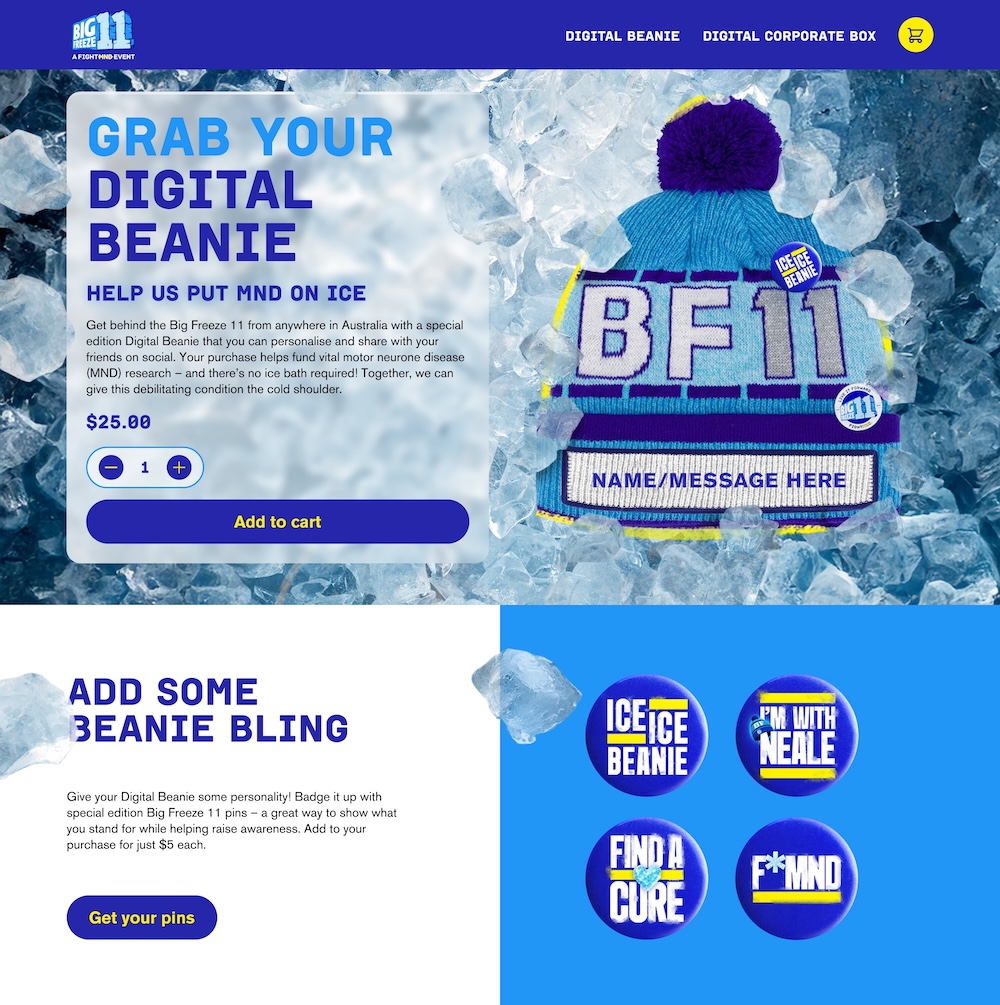 FightMND launches special edition Digital Beanies via SLIK to boost donations for motor neurone disease research