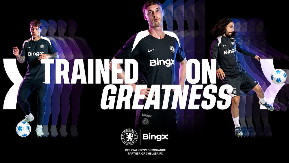 BingX and Chelsea FC launch new ‘Trained on Greatness’ creative platform via AKQA Australia