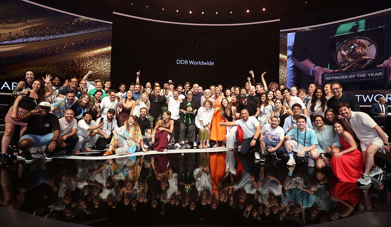 DDB Worldwide named Network of the Year and WPP takes out Creative Company of the Year at final awards show of Cannes Lions 2025