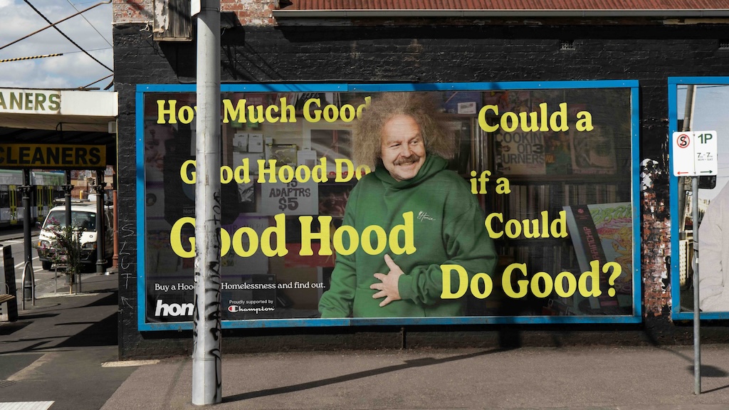 HoMie asks ‘How much good could a good hood do, if a good hood could do good?’ in campaign to support youth homelessness via Town Square