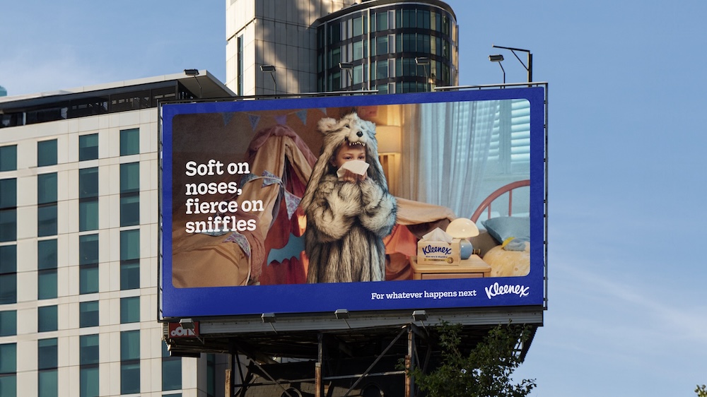 Kleenex taps into the confidence of feeling clean in new brand platform via Thinkerbell