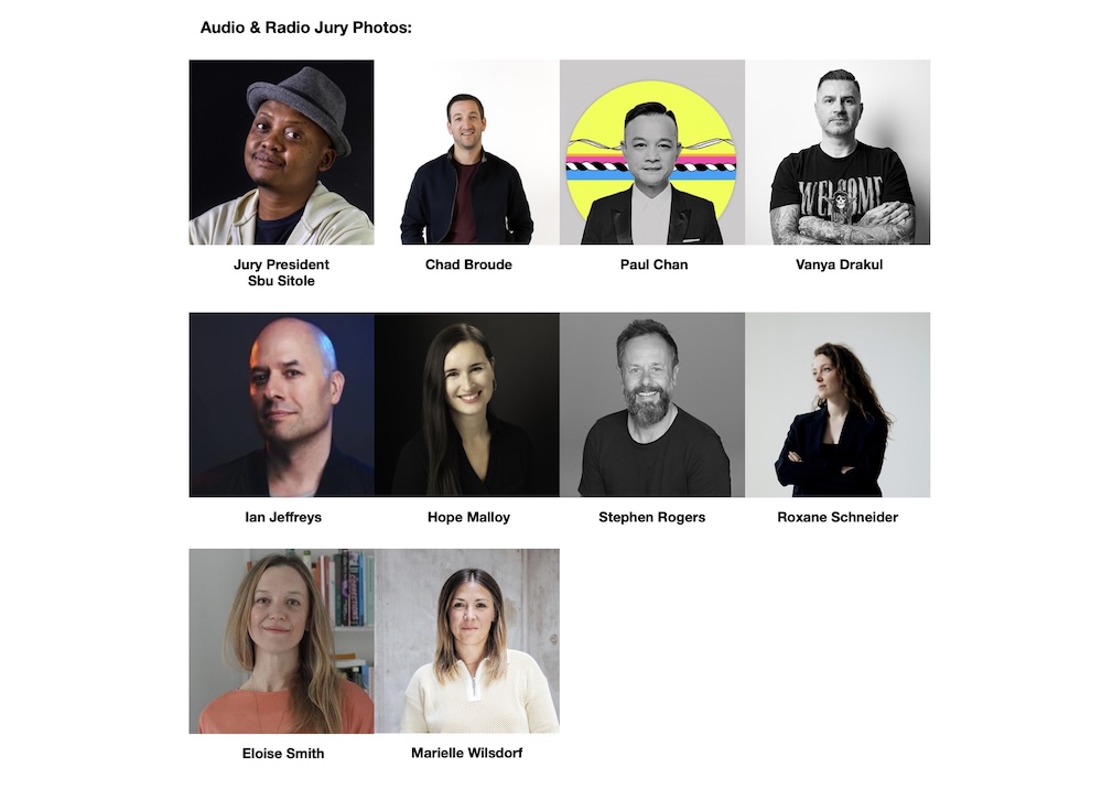 London International Awards announces the 2025 Audio & Radio jury
