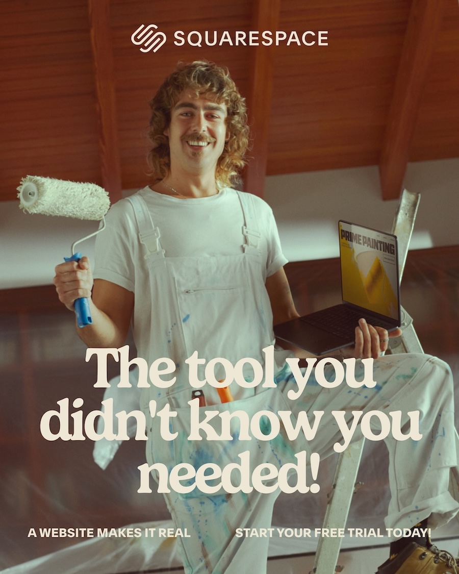 Squarespace launches heartfelt, uncanny love letter to Aussie and Kiwi tradies in new campaign