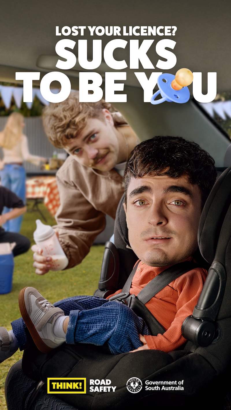 South Australia Police spits the dummy at young drivers in new safety campaign via Showpony