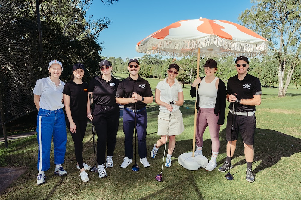 Zenith Brisbane swings to victory at the annual UnLtd Open golf competition in Brisbane