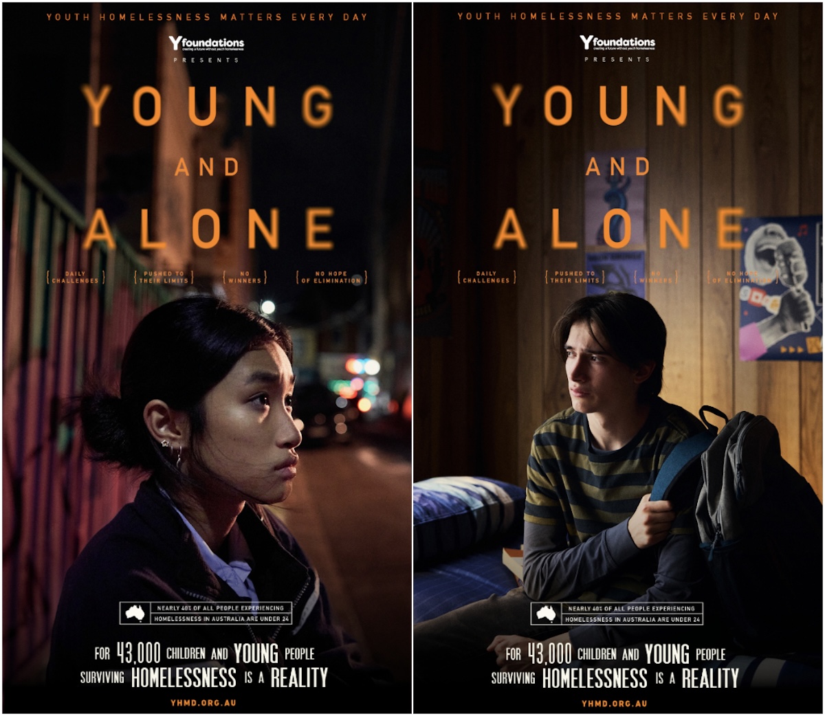 Yfoundations reframes survival TV to expose youth homelessness reality in new campaign