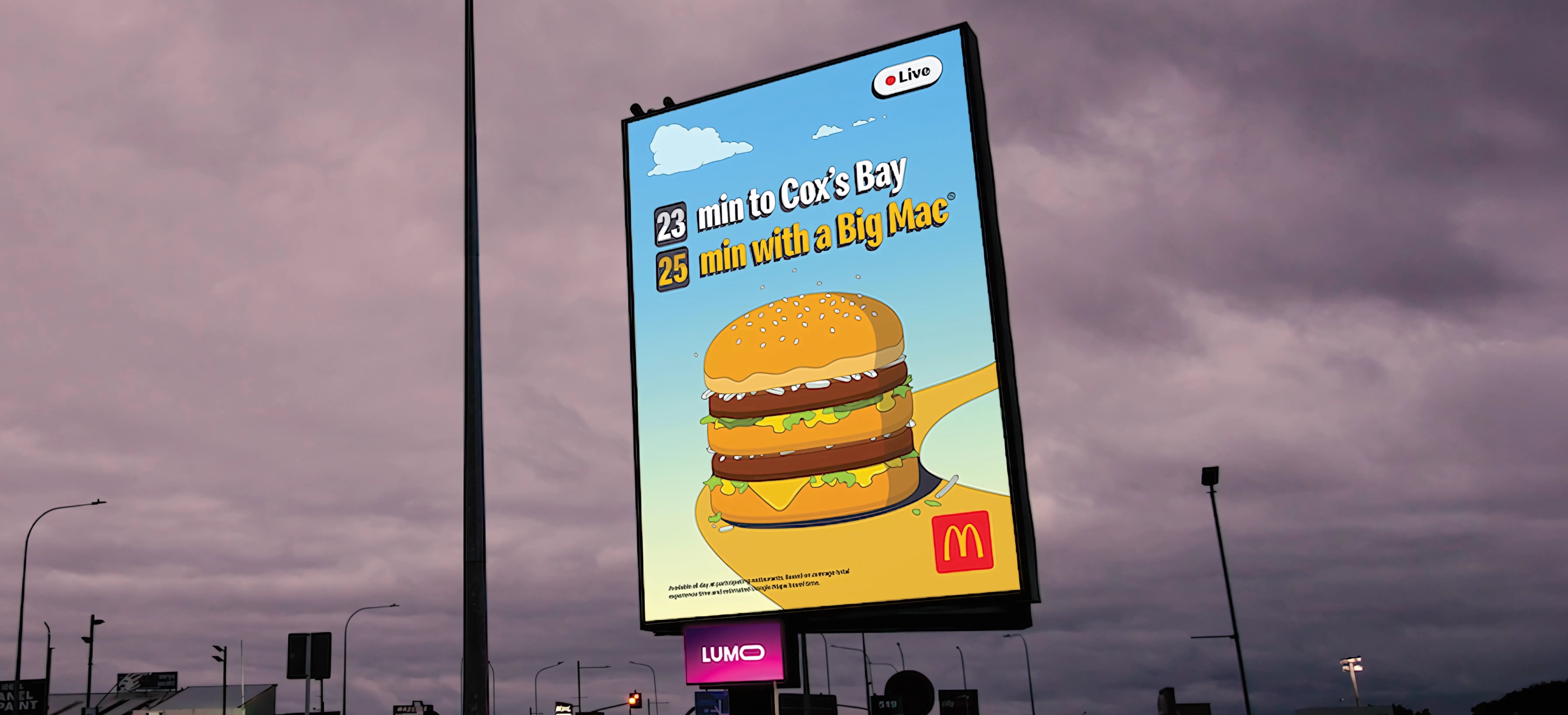 Macca’s NZ launches new mouth-watering, real time out of home campaign via DDB Aotearoa