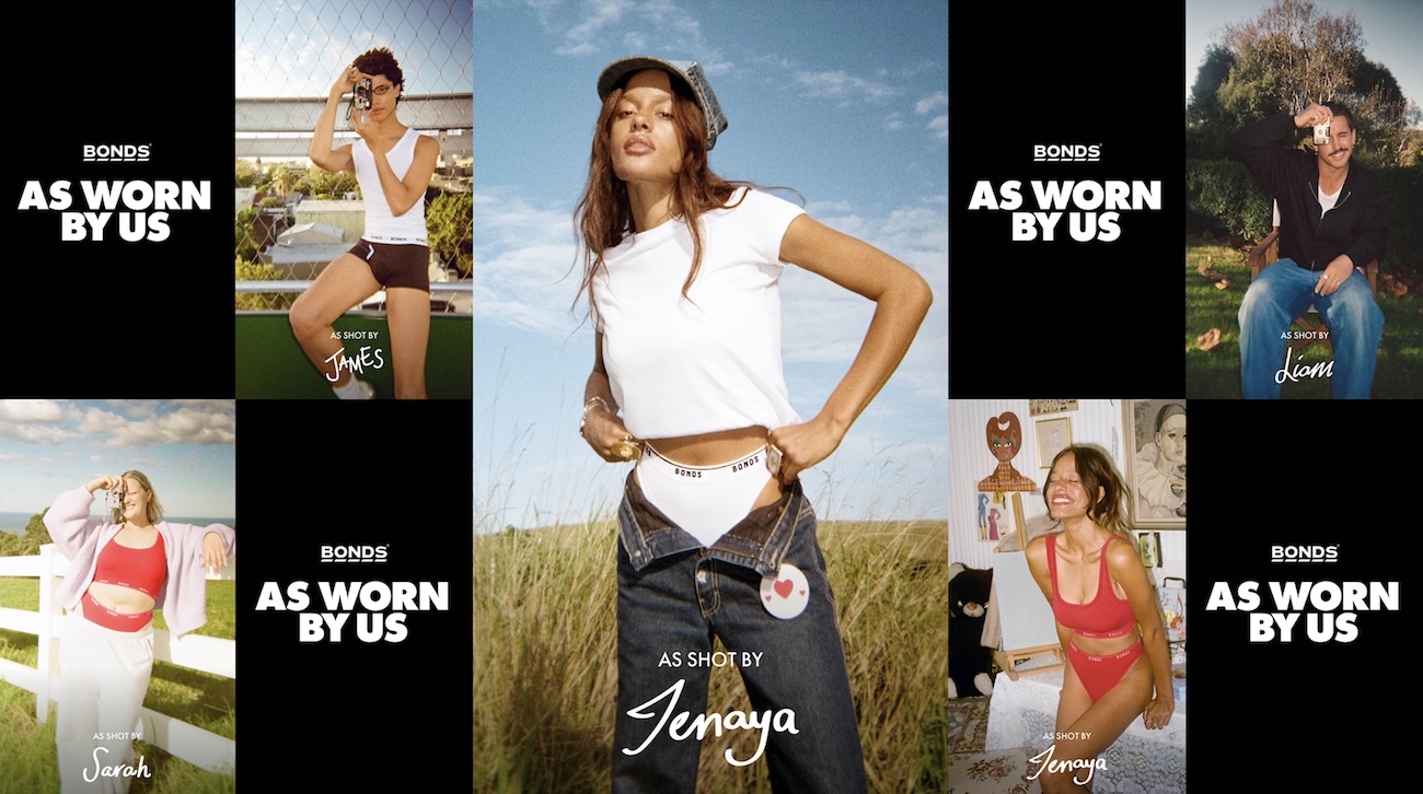 Bonds enlists Gen Z creators to shoot new ‘As Worn By Us’ campaign via Special Australia