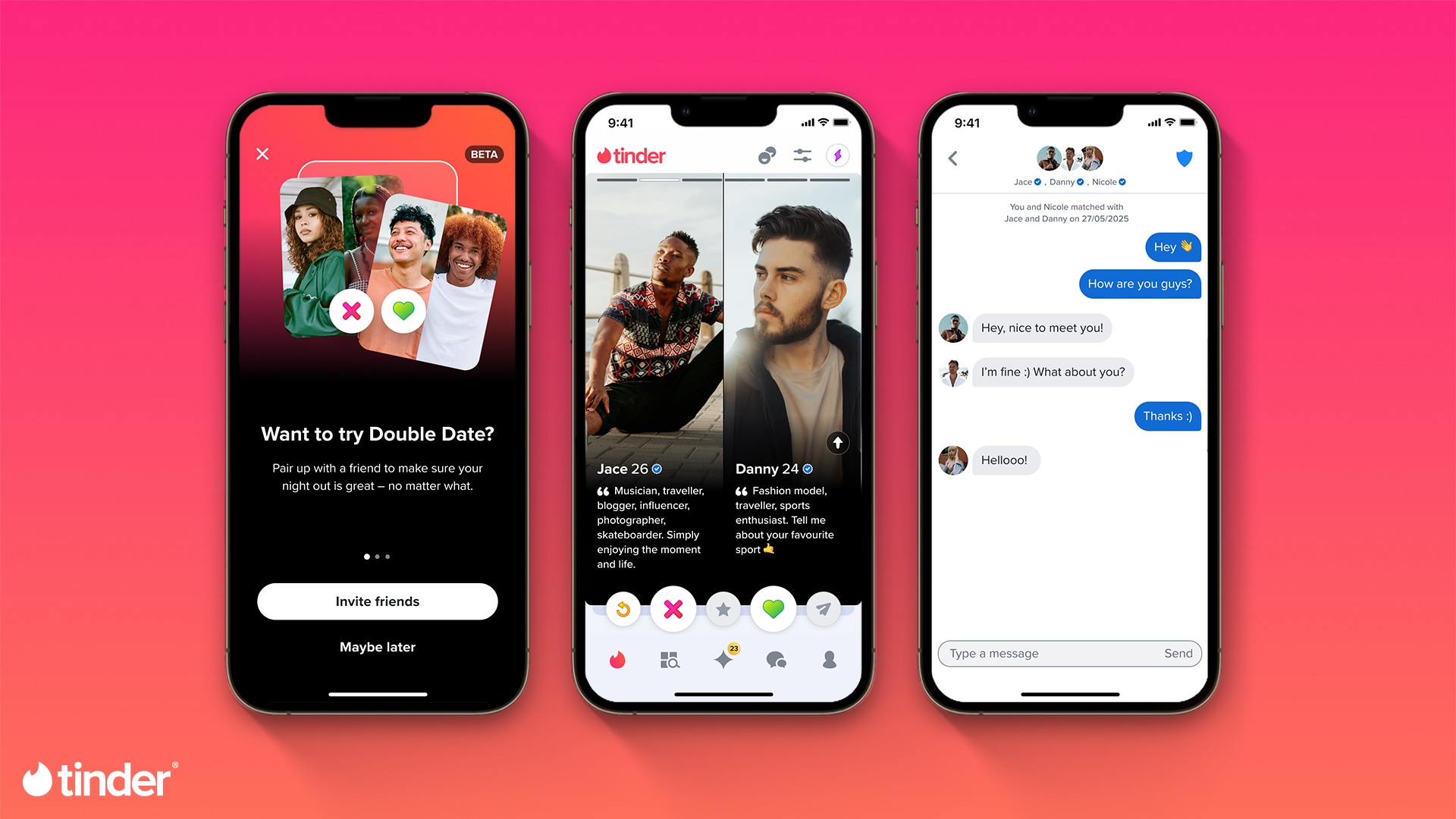AFL star Bailey Smith and a Squad of Creators team up for Tinder’s new ‘Double Date’ campaign via Akcelo, Amplify, Alley and alt/shift/