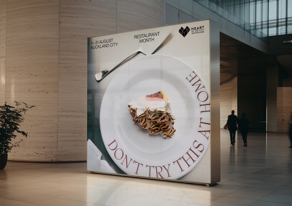 Don’t Try This At Home: Heart of the City reminds Aucklanders to leave the house this Restaurant Month in new campaign via Motion Sickness