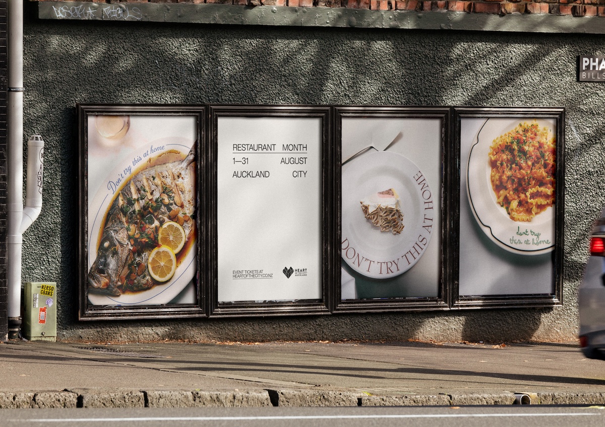 Don’t Try This At Home: Heart of the City reminds Aucklanders to leave the house this Restaurant Month in new campaign via Motion Sickness