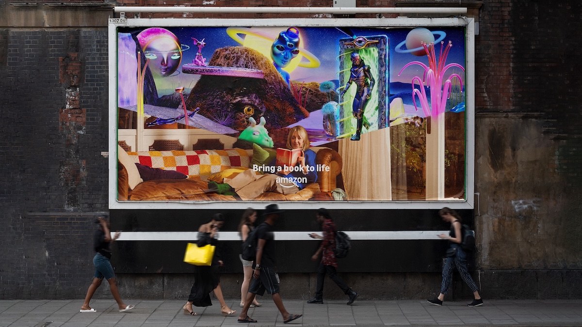 Amazon Books invites readers to ‘Bring a Book to Life’ in new campaign via Droga5 London ~ helmed by Aussie expat Tara Ford + director Steve Rogers
