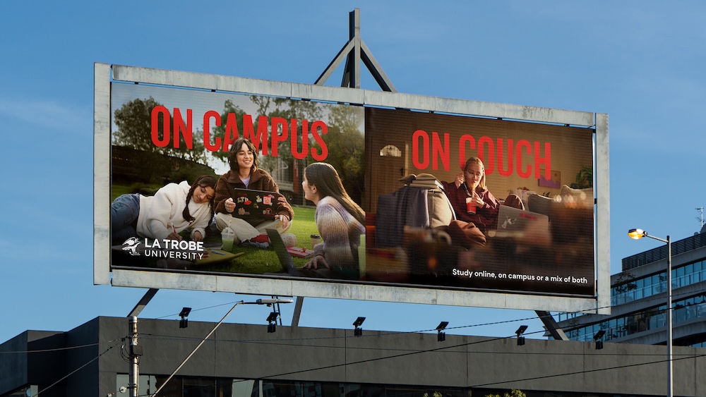 La Trobe University champions study flexibility and freedom in new campaign, created in-house