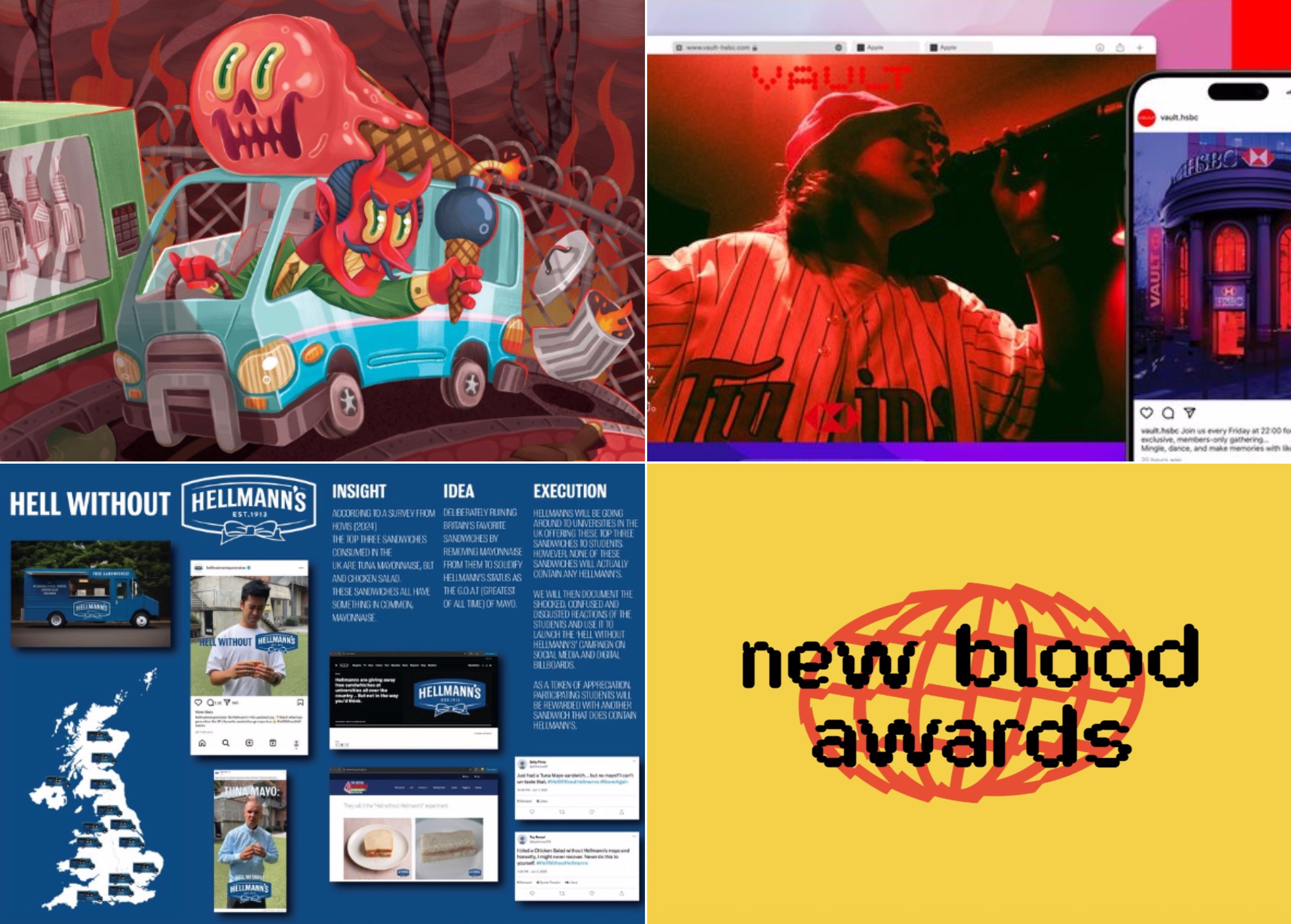 Australia scores one Yellow Pencil, one Graphite and one Wood at D&AD’s 2025 New Blood Awards