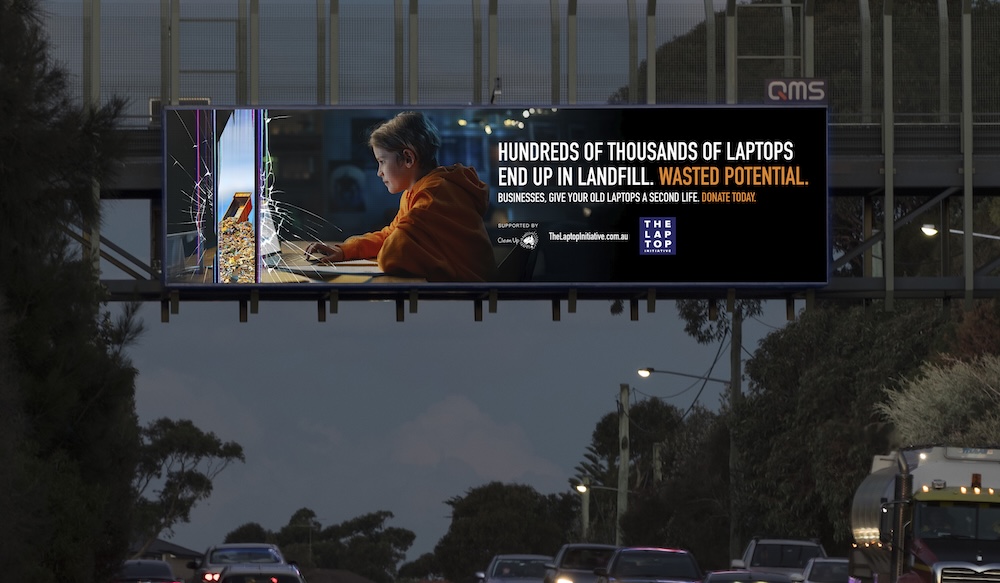 The Laptop Initiative continues its ‘Wasted Potential’ campaign via Hook Creative Studio