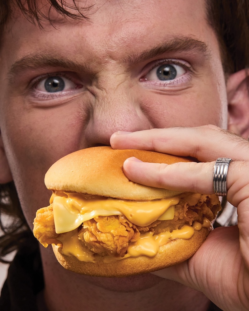 Red Rooster fires up burger cravings in new Cheeseburger campaign via Leo Australia