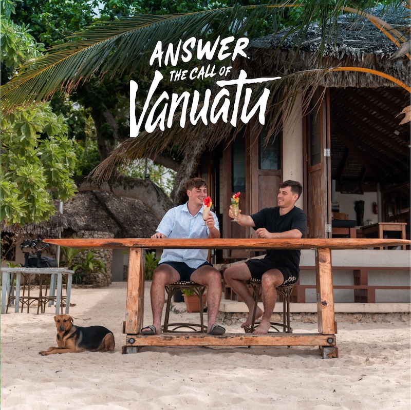 Vanuatu Tourism Office invites Aussies to answer the call of Vanuatu in new campaign via Apparent