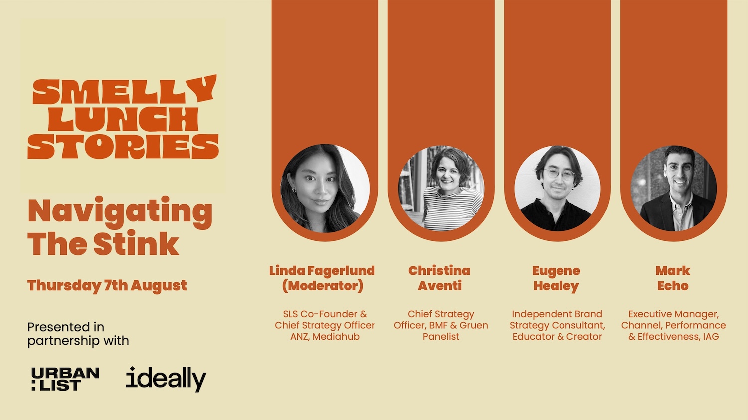 Smelly Lunch Stories returns to tackle the uncomfortable truth behind DEI progress at live event on Thurs August 7 at the Ace Hotel Sydney