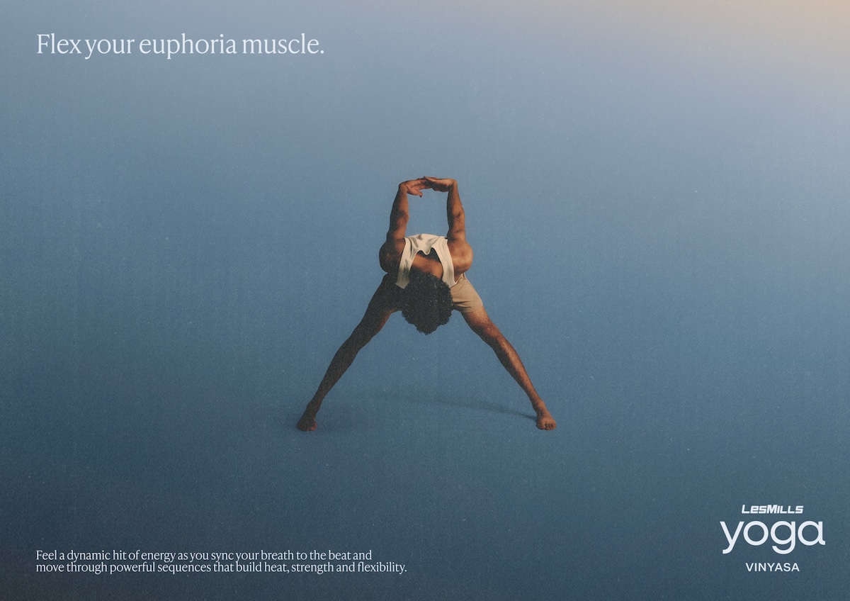 Reach your higher state: Les Mills launches yoga series built to transcend via Motion Sickness