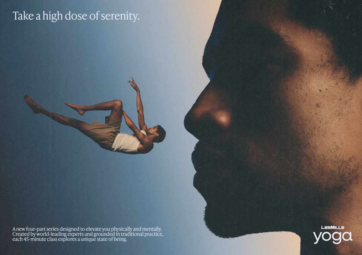 Reach your higher state: Les Mills launches yoga series built to transcend via Motion Sickness