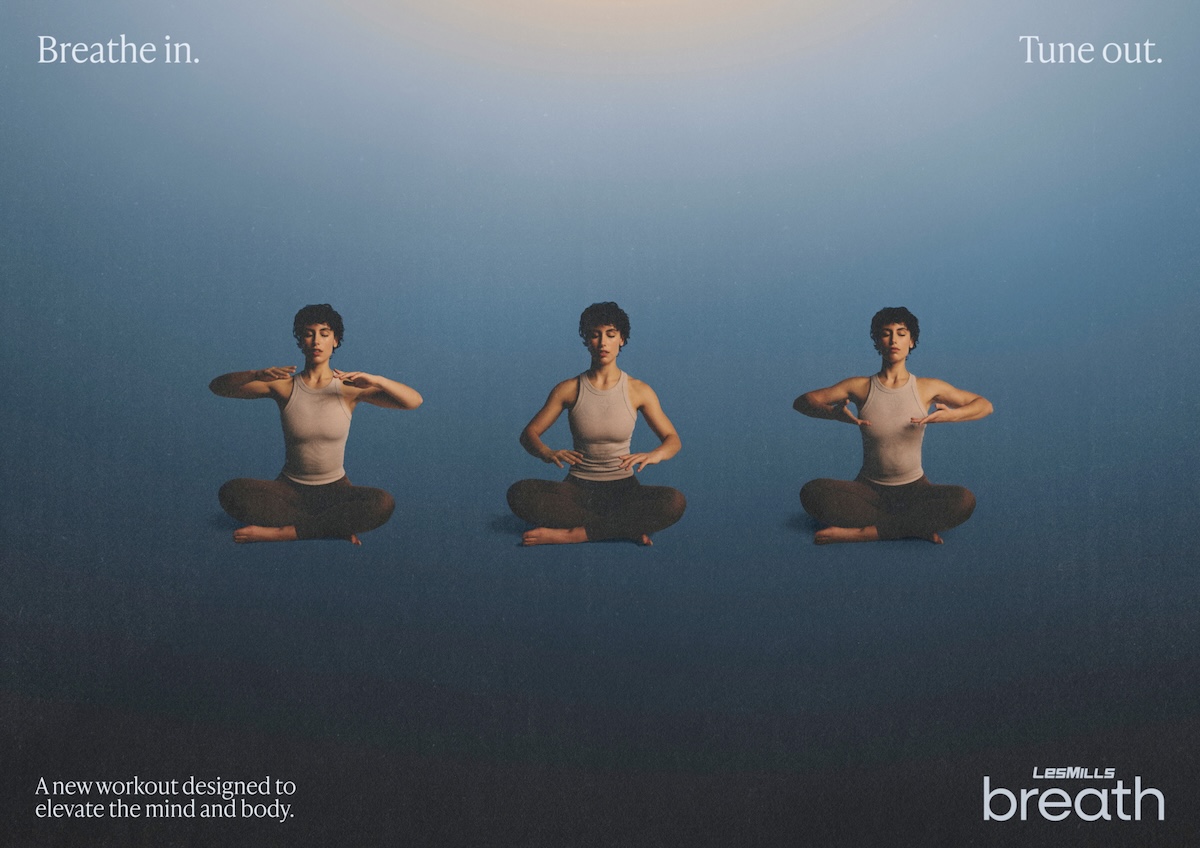 Reach your higher state: Les Mills launches yoga series built to transcend via Motion Sickness