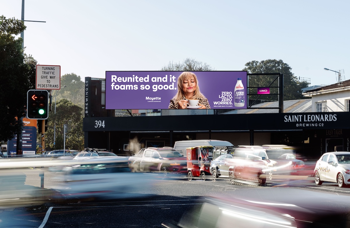 Anchor reunites Kiwis with dairy in new campaign for Anchor Zero Lacto via TBWANZ