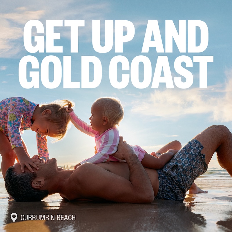 New tourism campaign via Chimera Project invites Aussies to ‘Get Up and Gold Coast’