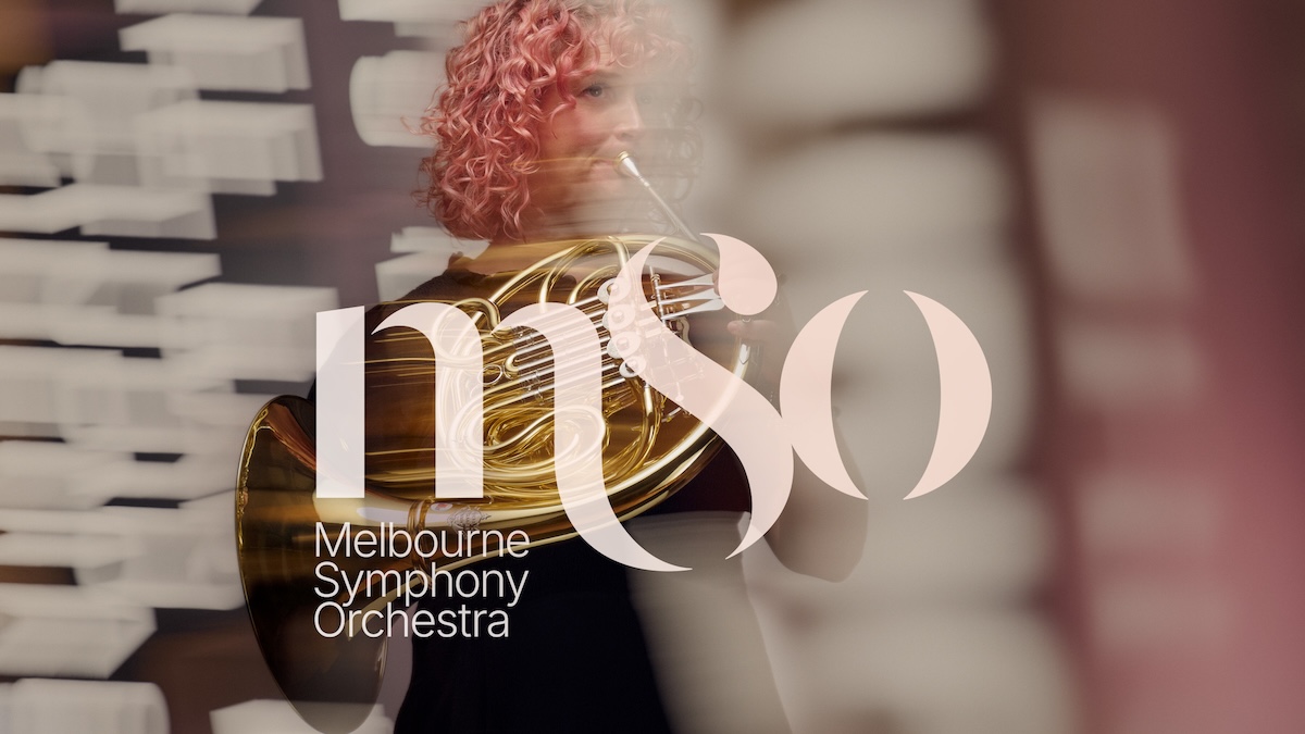 Melbourne Symphony Orchestra marks 120th year with new brand identity via Disegno